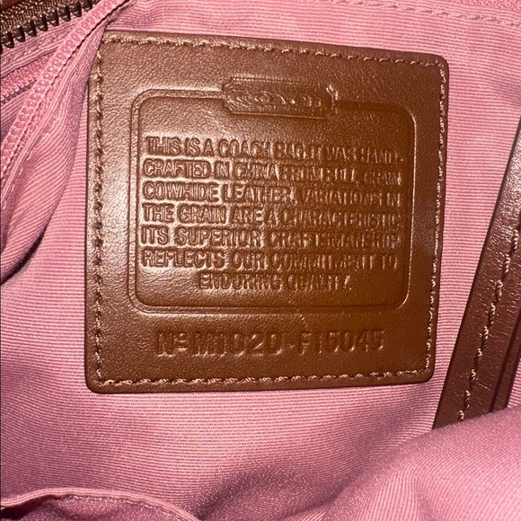 Vintage Coach Leather Purse Bag - Picture 11 of 11